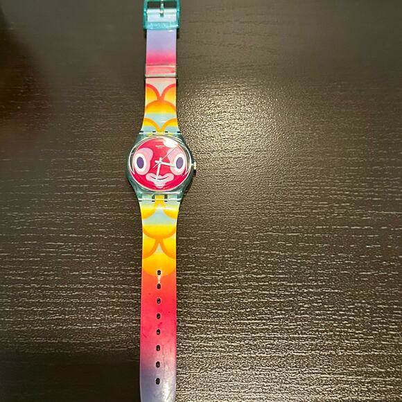 Super Fun, Vintage and Rare Mr. Bubbly Swatch! - Picture 5 of 8